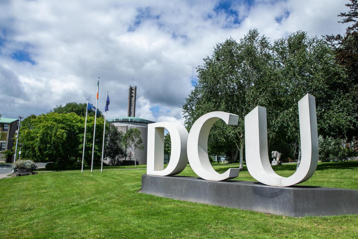 DCU Letters on St Patrick's Campus