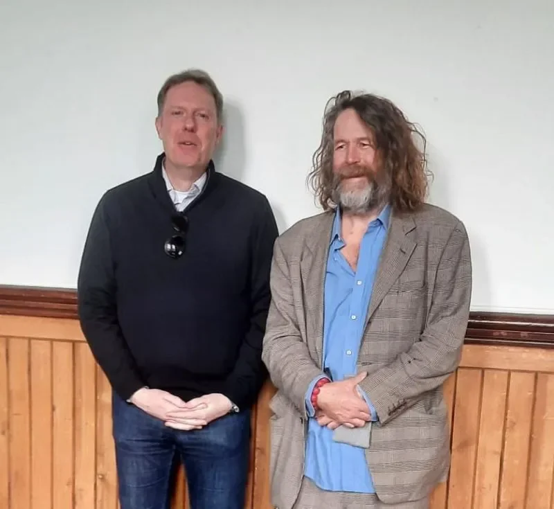 picture of Pádraig Ó Liatháin and Liam Ó Maonlaí