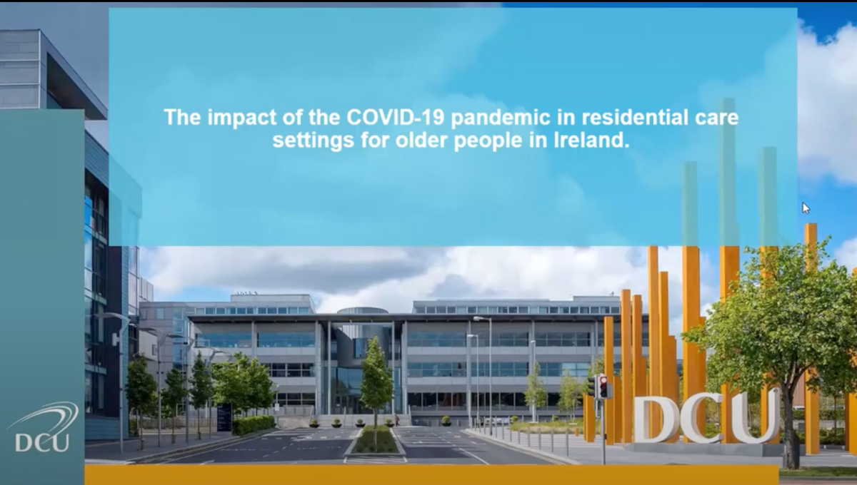 The Impact of the COVID-19 pandemic in residential care settings for older people