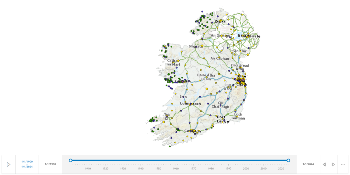 Map of Ireland