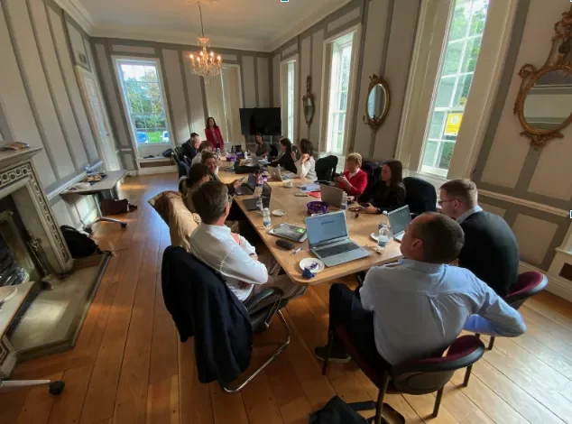 Meeting in Boardroom of Jesuit Project