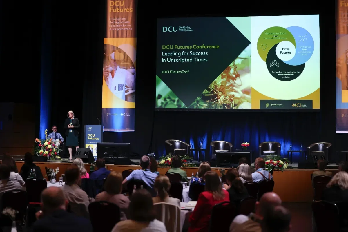 DCU Futures, wide view of O'Mahoney Hall