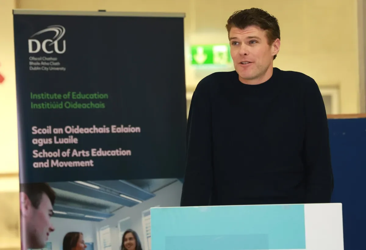 Dr Kevin Gormley speaking at book launch