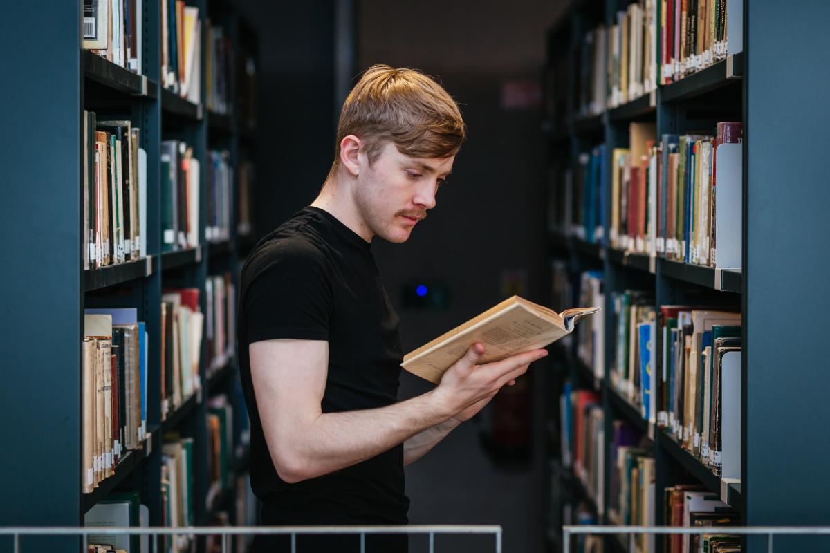 Image of old bound theses