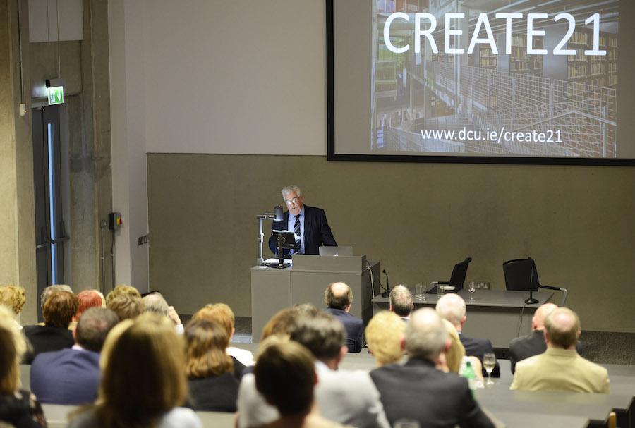 CREATE21 Centre Launch - Professor John Coolahan