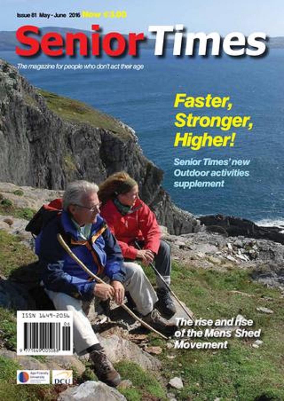 Senior Times magazine Hill Walkers