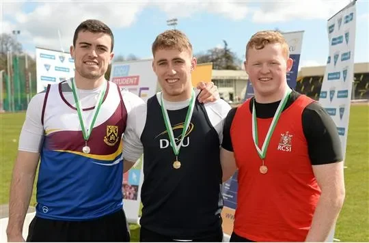 Adam King, pictured centre.