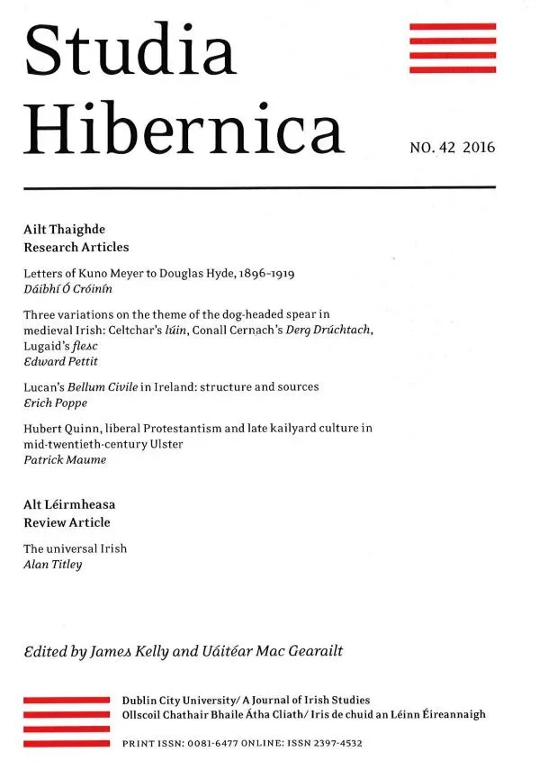 Studia Hibernica Volume 42
