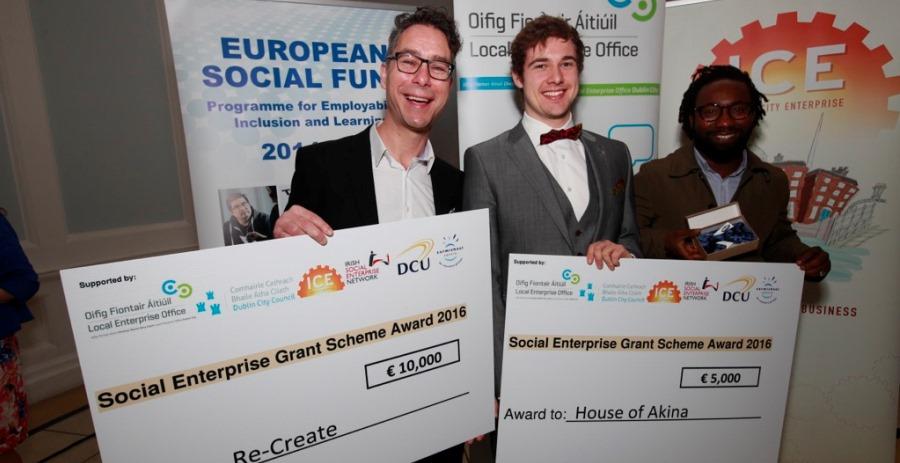 Three DCU graduates awarded for social enterprise
