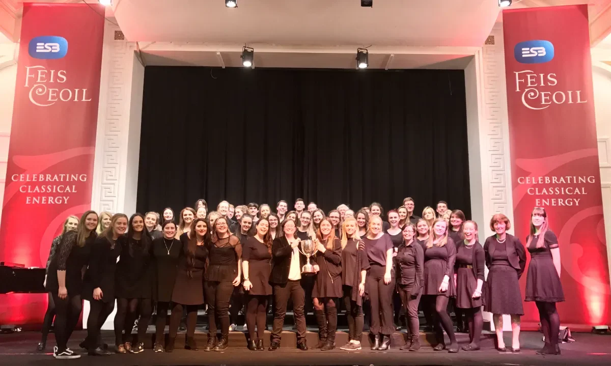 DCU Lumen Chorale hit the winning note