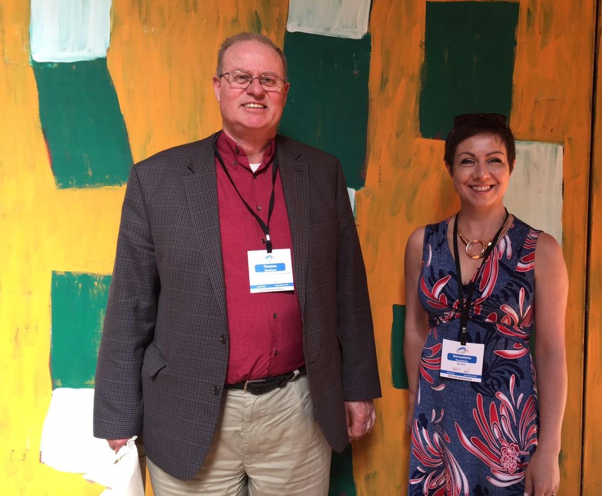 Dr. Tom Grenham and Dr. Bernadette Sweetman