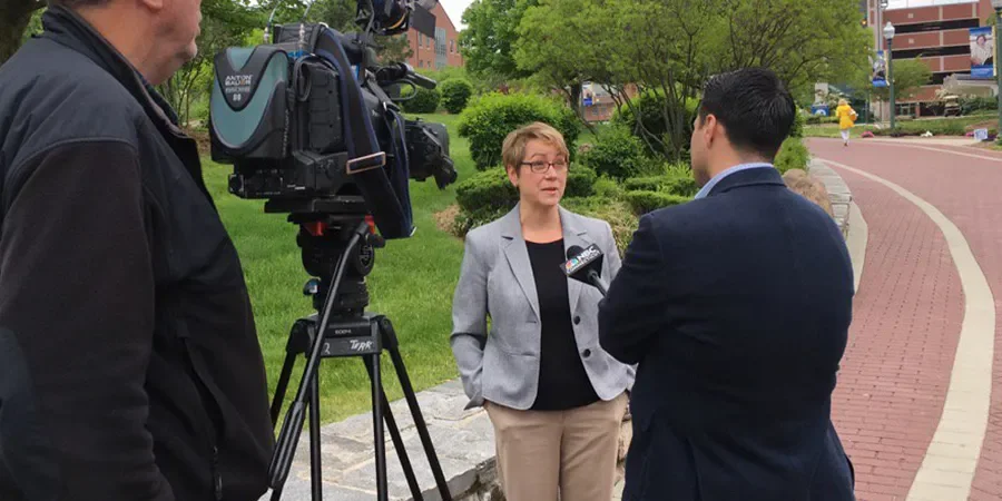 Carrie Andreoletti on NBC newstalk