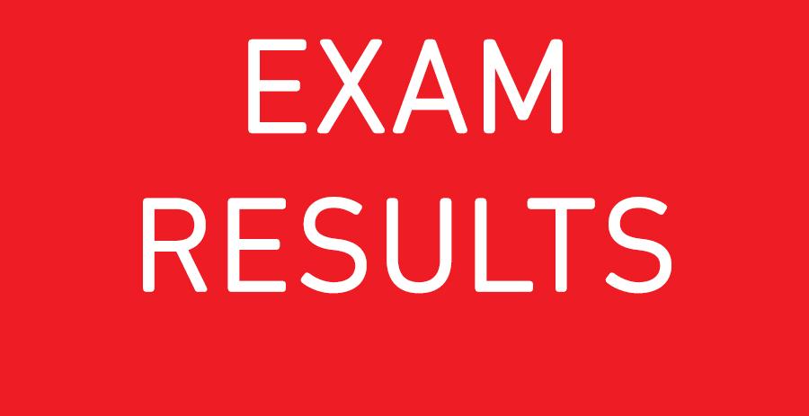 Autumn resit examination results 