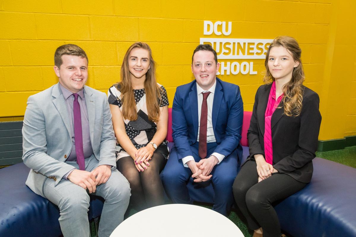 Bennett Interns - Peter Shannon, Niamh Devlin, Brian McCarthy and Katrina Puncule