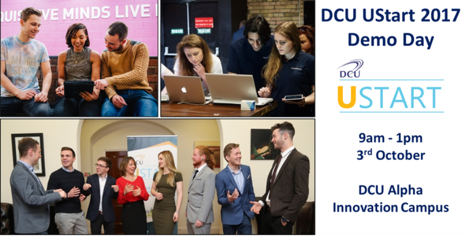 DCU UStart Accelerator Demo Day Pitches