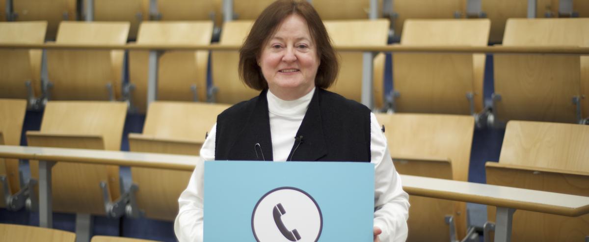 Grainne Healy urges DCU alumni to Keep in Touch