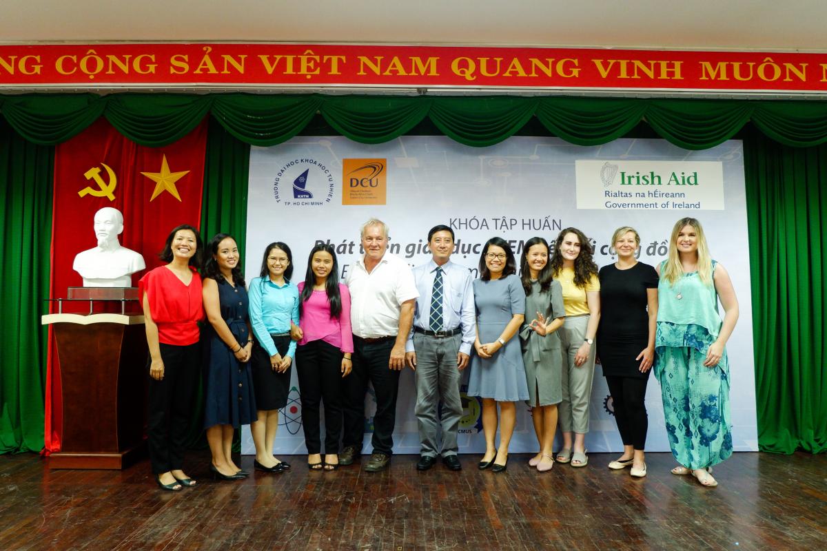DCU (and DIT) in partnership with HO CHI MINH CITY UNIVERSITY OF SCIENCE to develop Community Based Learning