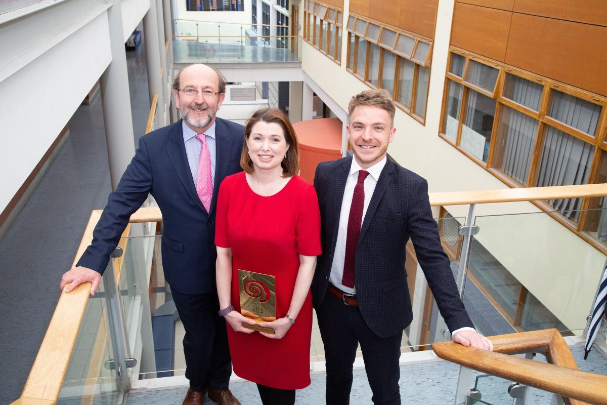 DCU's Mentoring Programme selected as overall winner at the IITD Industry Focused Awards