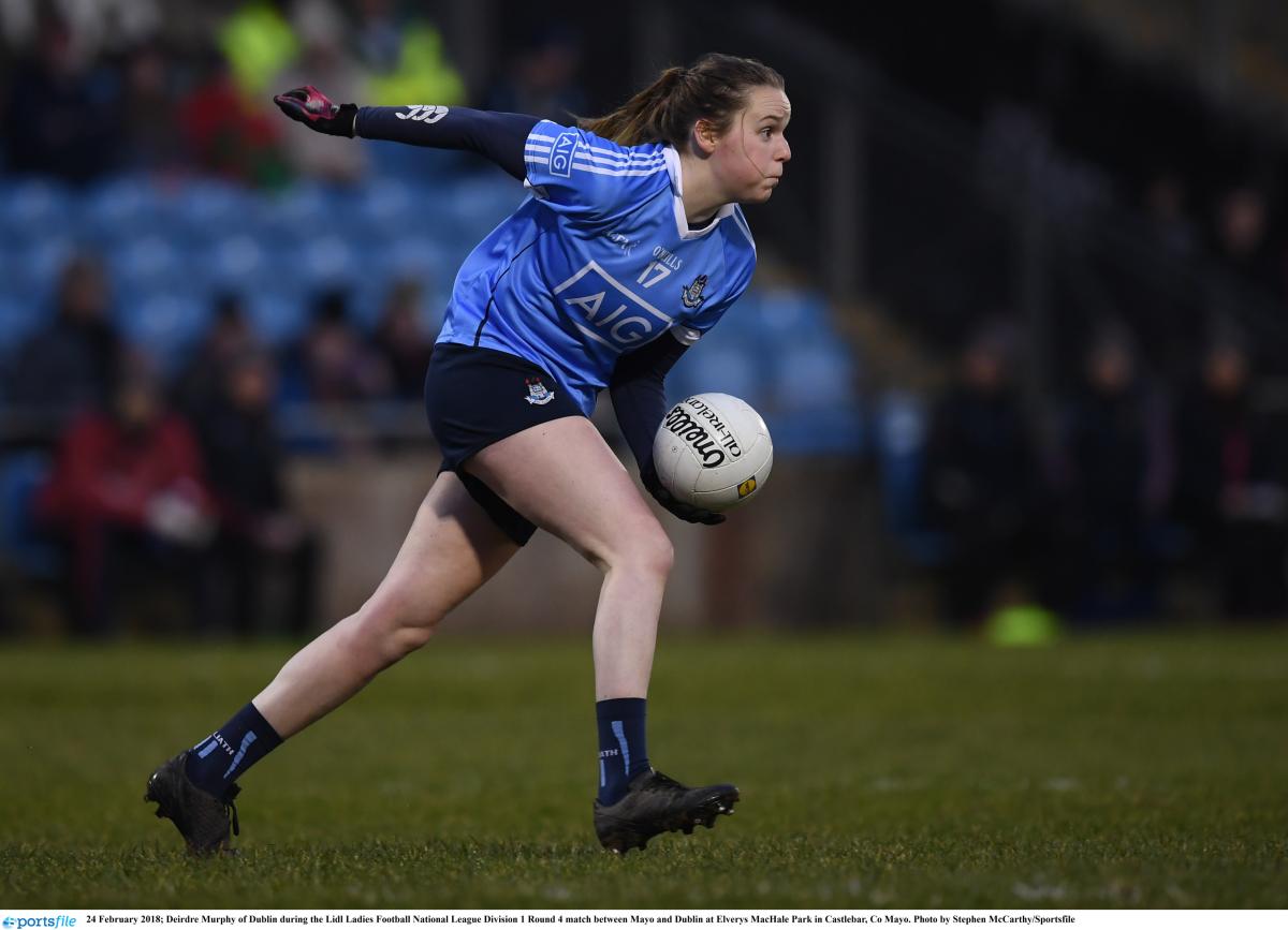 Deirdre Murphy for Dublin LGFA