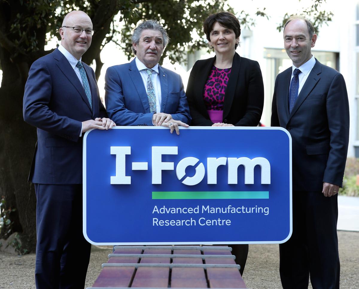 John Halligan TD, Prof Denis Dowling, Prof Orla Feely, Prof Mark Ferguson