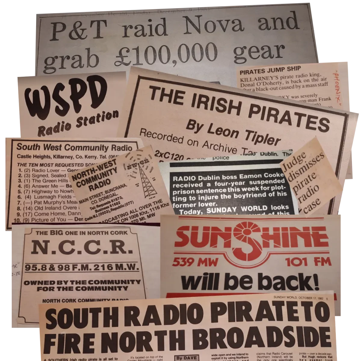 Dublin City University to receive historic Irish Pirate Radio Archive