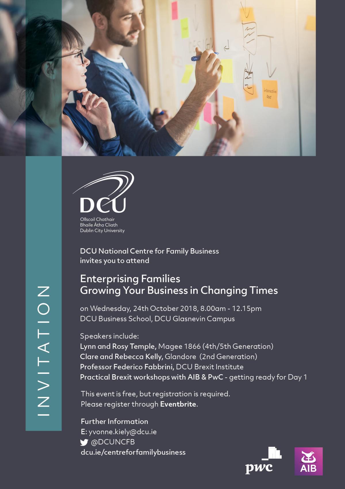Enterprising Families: Growing Your Business in Changing Times