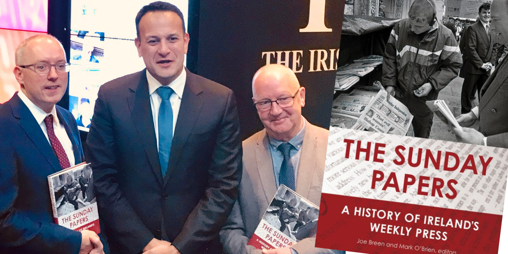 Taoiseach launches new book on Sunday papers in Ireland
