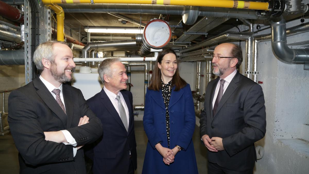 DCU praised for energy efficiency as Minister Bruton publishes SEAI report