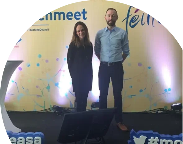 Dr. Francis Ward and Dr. Mairead Ní Bhriain