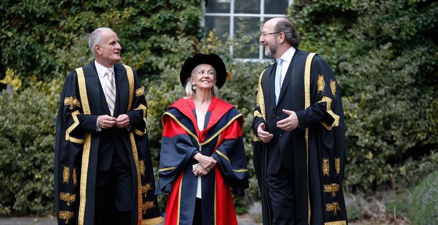 DCU confers honorary doctorate on renowned Irish poet, Paula Meehan