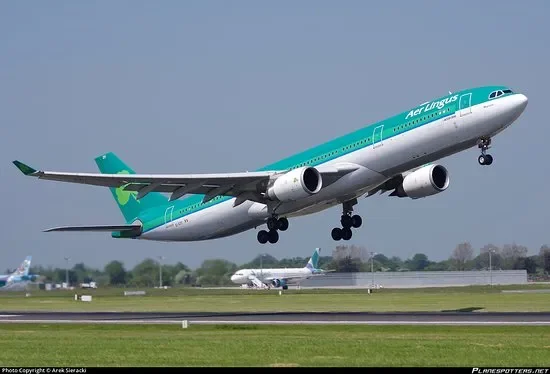 Plane taking off