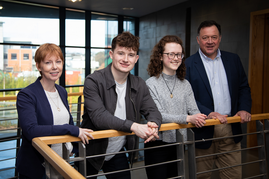 Two DCU students bound for US on prestigious Naughton Research Fellowship