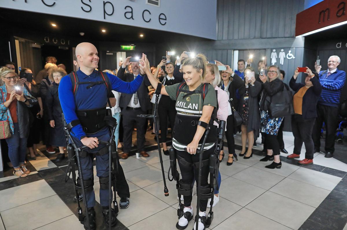 DCU launches Exoskeleton Programme with Explorer Mark Pollock