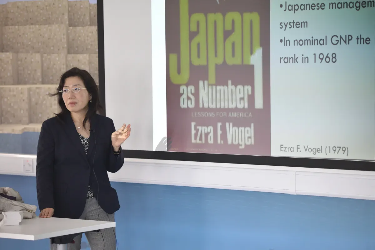 Professor Keiko Katagiri - Photo by Paul Murphy