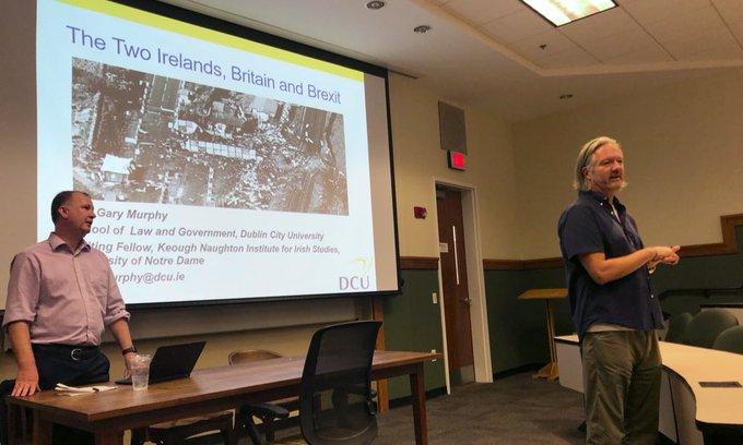 Prof. Gary Murphy lecture at Wilson Center