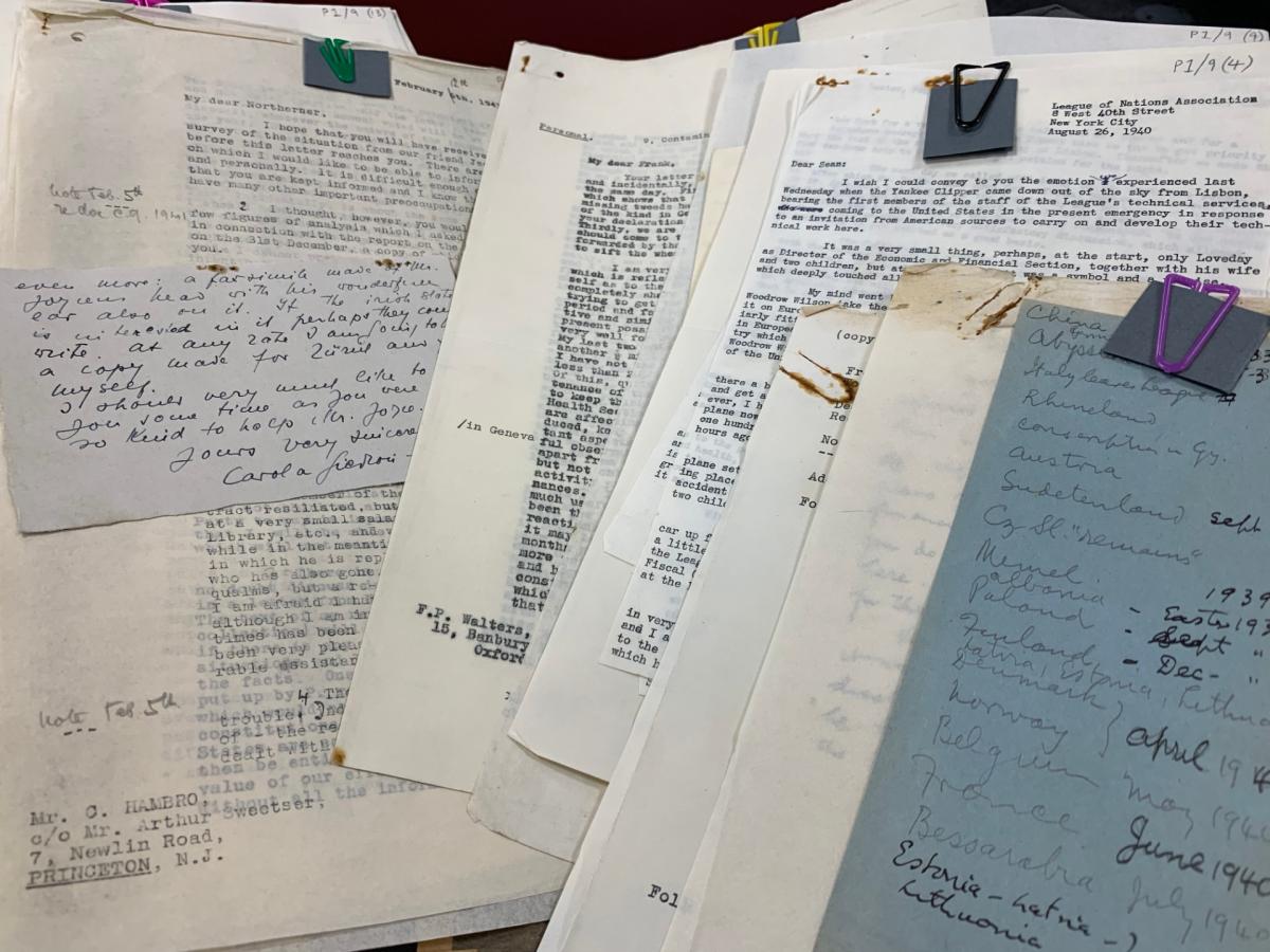 Joyce letter among the highlights of Sean Lester’s diaries in DCU Library