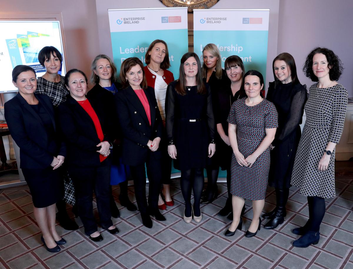 A new leadership programme for women launched by Enterprise Ireland in collaboration with DCU’s Centre of Excellence for Diversi