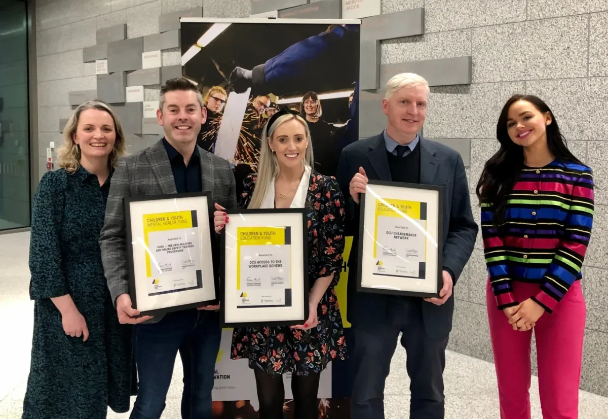 Three DCU Projects Announced as Awardees of the Social Innovation Fund Ireland Children and Youth Funds