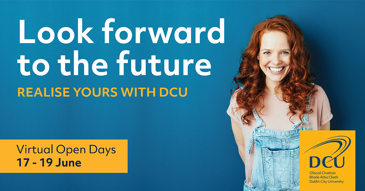 DCU Virtual Open Day 17 June 2020 to 19 June 2020