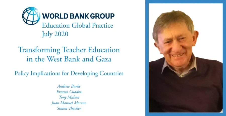 Transforming Teacher Education in the West Bank and Gaza : Policy Implications for Developing Countries