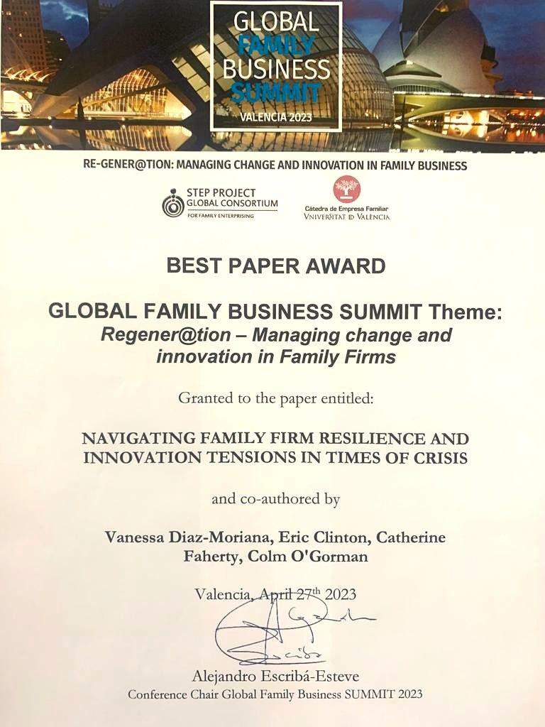 Best Paper Award