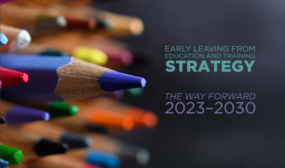 Early leaving education and training strategy report cover