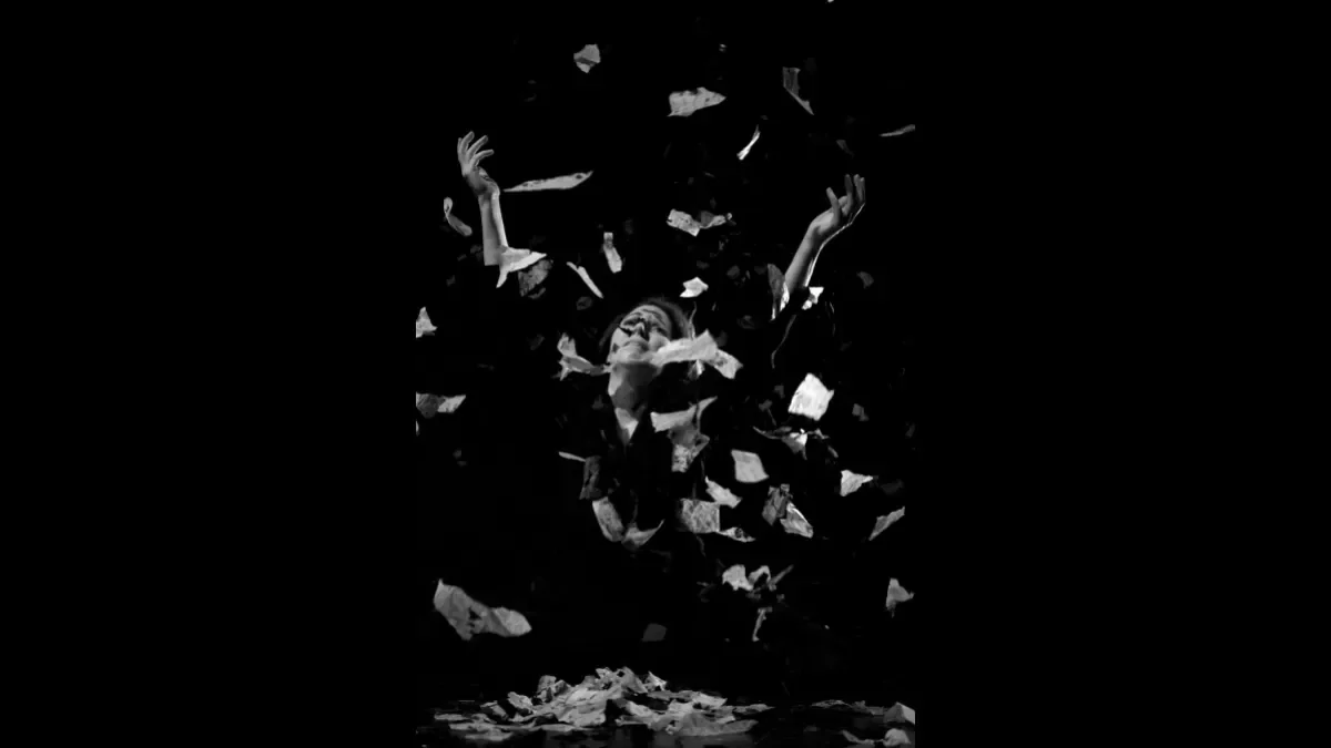 Drama Lecturer Sharon Mc Ardle in Prison Notebooks. Photographer Tim Shearwood