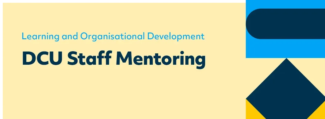 DCU Staff Mentoring Banner