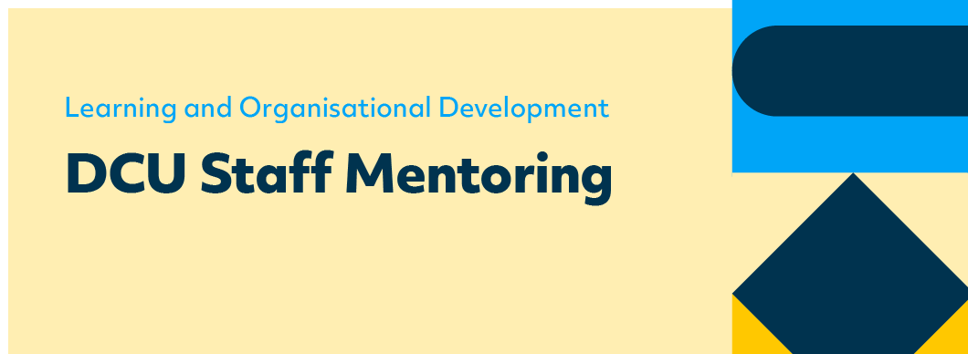 DCU Staff Mentoring Banner