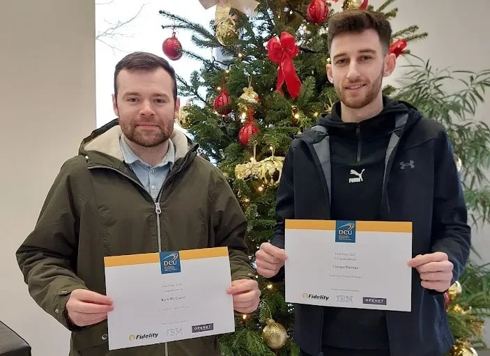 Ciaran Palmer Kyle McCann Fidelity Winners