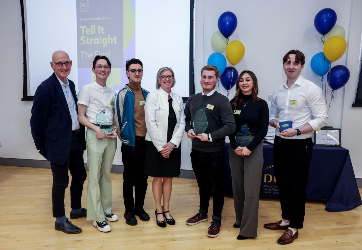Winners and Runner-Ups of Tell It Straight Final Competition, March 2024