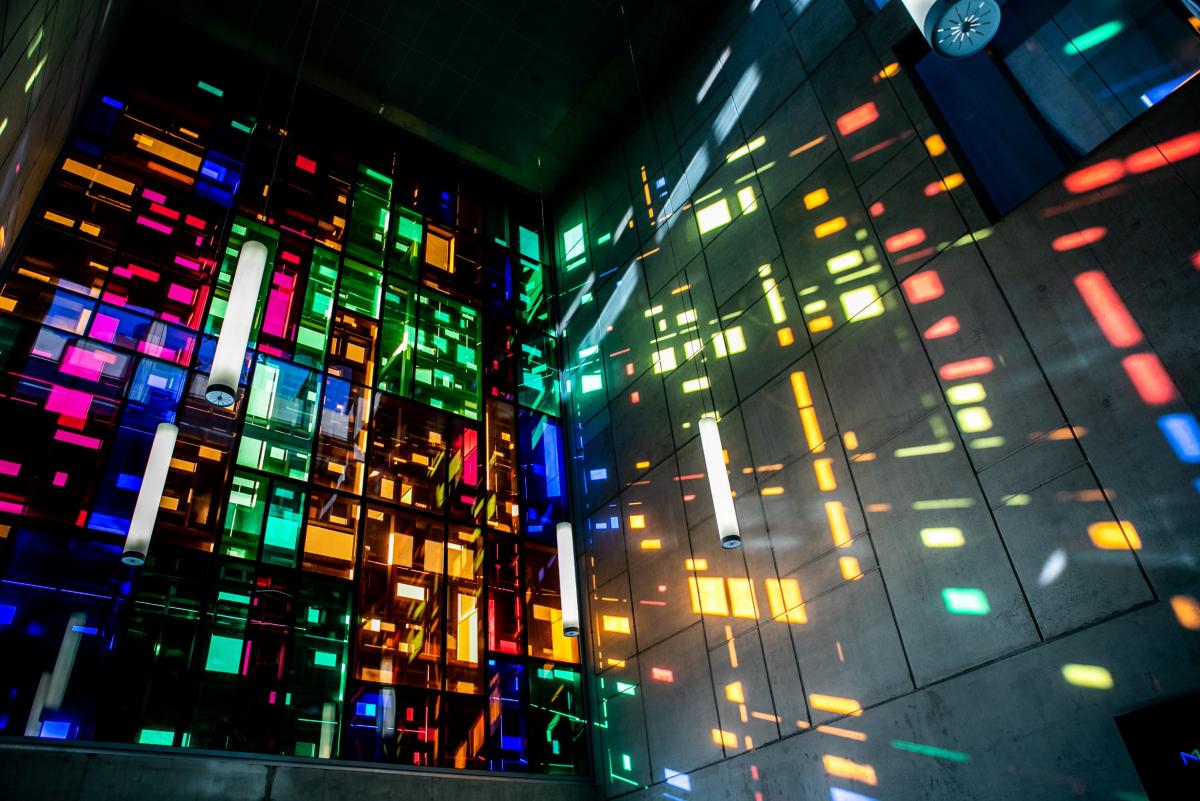 Interior of Cregan Library, DCU