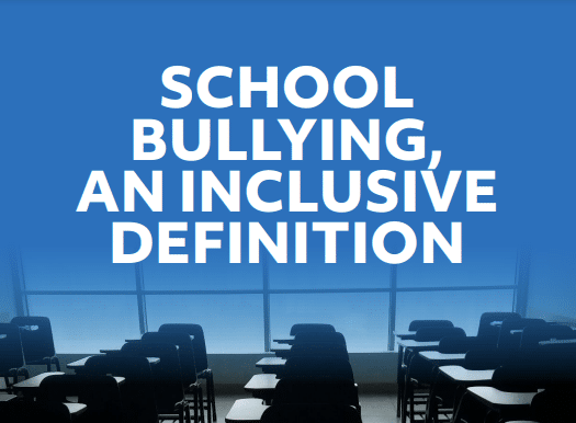 A graphic on school bullying 