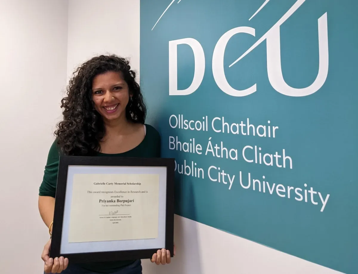 Gabrielle Carty Memorial Scholarship, has been awarded to Priyanka Borpujari